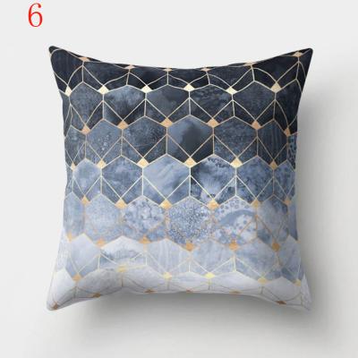 China 45x45cm Nordic Green Anti-static 100% African Embroidery Cushion Cover Cotton Woman Umpire Chair Cushion Decorative Covers for sale