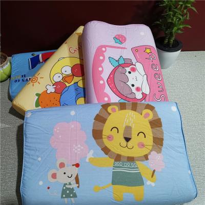 China Anti-spitting Milk Safe Natural Latex Stereotypes Breathable Comfortable Children Kids Pillows for sale