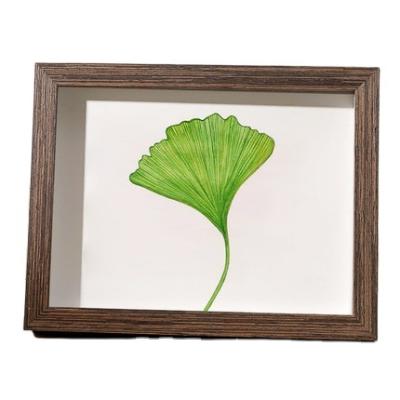 China Wooden wooden picture frame, simple wall hanging frame for sale