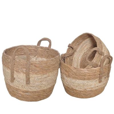 China Europe Manufacture High Quality Price Corn Made Storage Basket for sale