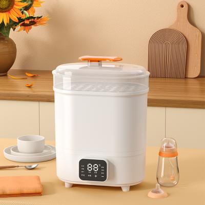 China New Multi-Function Digital Baby Bottle Sterilizer BPA Free Baby Milk Bottle Steam Sterilizer And Dryer for sale