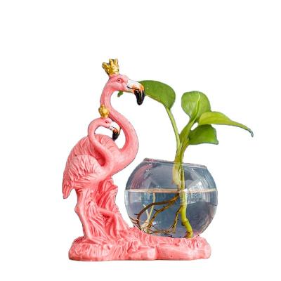 China Minimalist Appropriate Good Quality Pop Price Resin Vases Artistic Decoration for sale