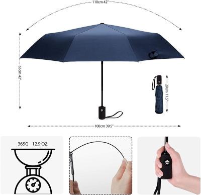 China Super Novelty Ok Umbrella 5 Times Folding Pocket Mini Umbrella With Eva Case for sale