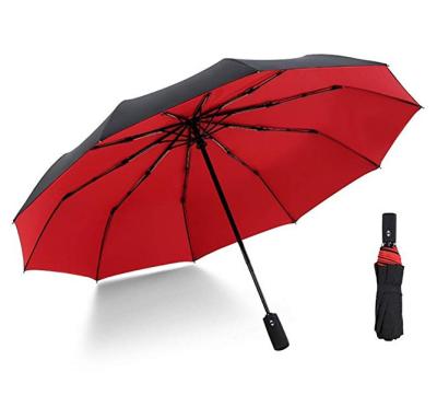 China Ok Umbrella Factory Travel Folding Lifting Windproof Umbrella Wholesale Compact Double Umbrella Canopy for sale