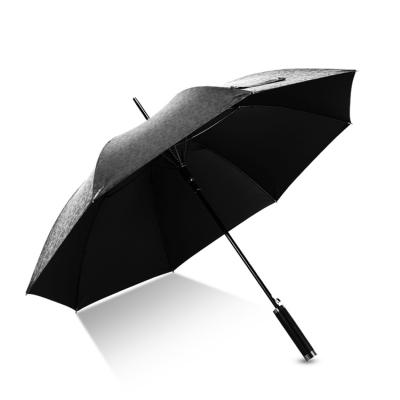 China New Arrival 3D Ok Umbrella Pongee Custom Coating Windproof Waterproof Auto Open Straight Umbrella 210T for sale