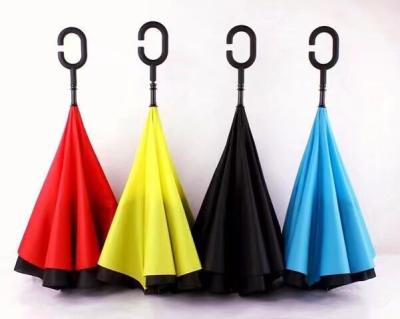 China China factory hot sale 190T pongee ok umbrella reverse umbrella inverted umbrella for sale