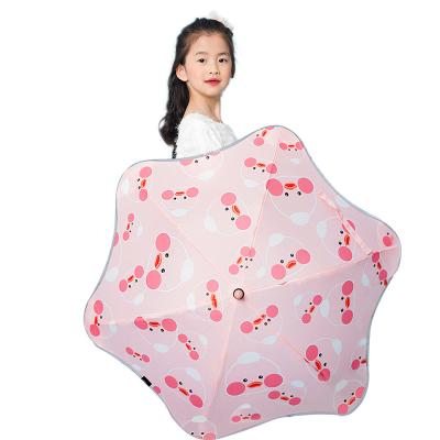 China 2020 Hot Selling Ok Umbrella Colorful Printing Safety Around The Corner Suit For Kids With Colorful Printing Kids Umbrella for sale