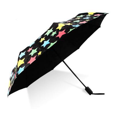 China Color ok charing umbrella customized automatic folding change color when wet umbrella for sale