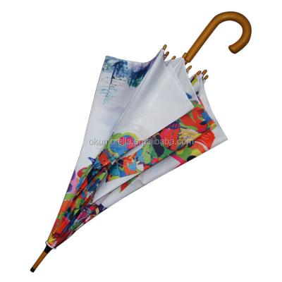 China 190T pongee ok umbrella customized promotional umbrella umbrella with logo printing made in china for sale