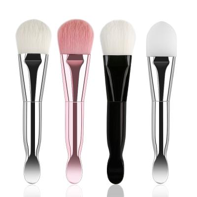 China Private Label Skin-Friendly Eyelash Brush Mask Applicator Brush Face Mask Facial Cleansing Brush for sale