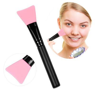 China Custom Beauty Tool Private Label Logo Makeup DIY Mask Applicator Brush Silicone Face Mask Brush for sale