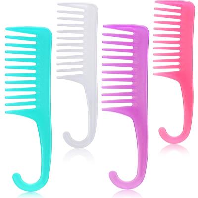 China Private Label Entity Detangling Wet/Dry Straightener Wet/Dry Straightener Massage Waterproof Wide Tooth Comb Hair Brush for sale