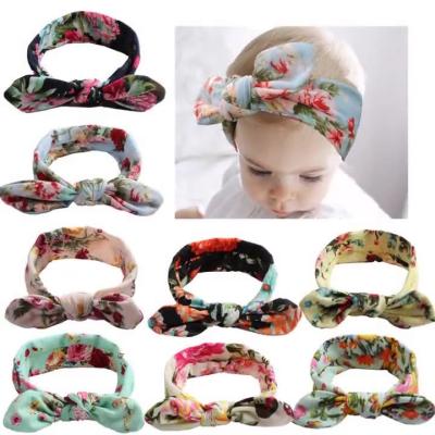 China New Children Fashion Boho Decoration Hair Accessories Baby Cute Rabbit Ears Headband for sale