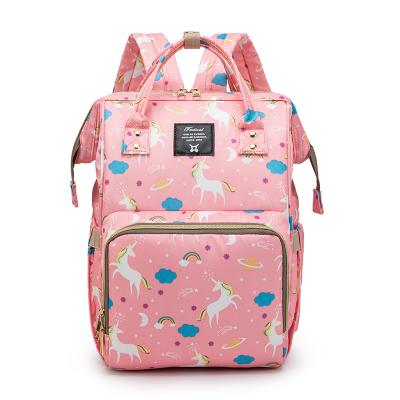 China New Large Capacity Water Resistant Baby Multifunctional Travel Bag Waterproof Diaper Backpack for sale