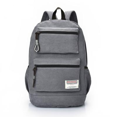 China Waterproof School Canvas Travel Backpack Stylish Bag High Quality Hiking Bagpack With Logo for sale