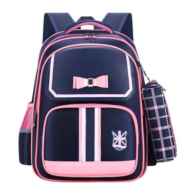 China Custom Anti-theft LOGO Waterproof Primary School Student Backpack Satchel Sets for sale