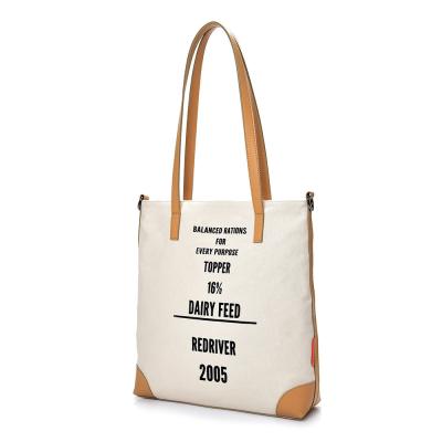 China Durable White Simple Vintage Bag Messenger Women Tote Handbag for sale