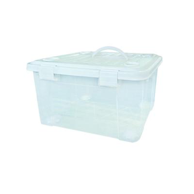 China Sustainable Multifunctional Plastic Storage Box With Lock for sale