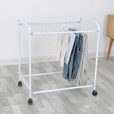 China DISPLAY hot sale steel tube with powder coated pants rack for sale