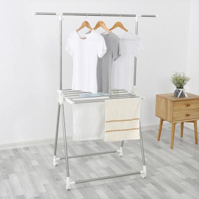 China Hot Sale Folding Folding Laundry Rack Wall For Home Use for sale