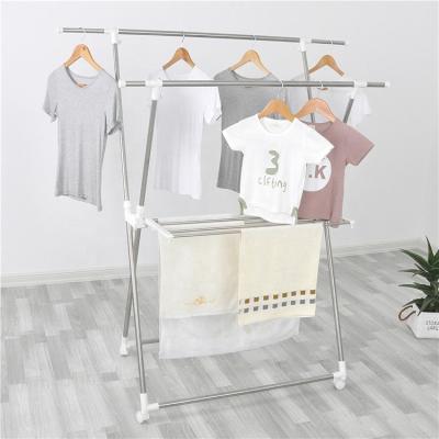 China X Shape Material Eco - Friendly Clothes Dryer Rack for sale