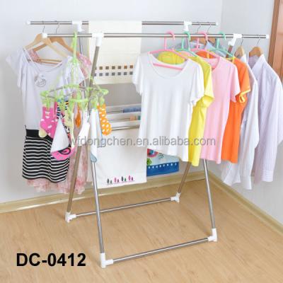 China Household Folding Hanging Bipolar Portable Baby Clothes Rack Heated Towel Laundry Dryer for sale