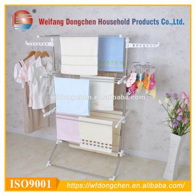 China DC-0306C Multifunctional Three-Layer Towel Rack Clothes Drying Rack Outdoor Clothesline for sale