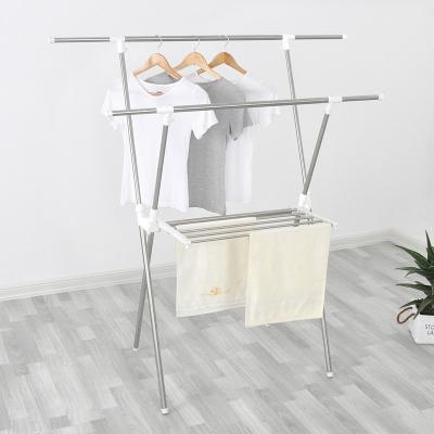 China Garment X-Type Towel Folding Extendable Folding Mannequin for sale