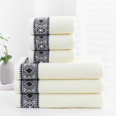 China QUICK DRY Ready to Ship 100% Ring Spun Cotton Bath Towel Beach POOL Towel 400 Gram Set Wholesale for sale