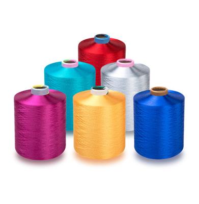 China Anti-bacteria GRS Certificate Polyester Yarn Manufacturer 75 Denier SD Dty 75d 36f Polyester DTY Yarn Draw Textured for sale