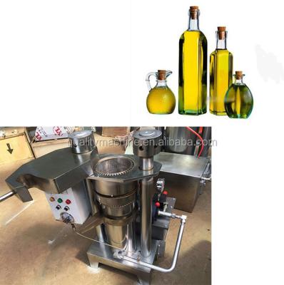 China Energy Saving Hydraulic Pressure Grain Seeds Oil Press Oil Production Line Machinery for sale