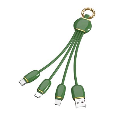 China For iPhone / Micro / Type C Good Quality 3 in 1 Multi USB Charging Cable For Android iPhone Type C for sale