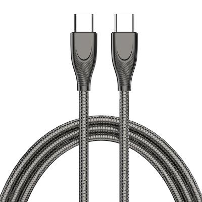 China For Znic Type C 2022 Alloy 65W New Type C To Type C Fast Charging Cable Cord For HUAWEI Super Charger for sale