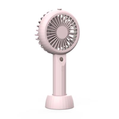 China Rechargeable Portable Personal Handheld Fan / Wall Mounted With 3 Speed ​​Adjustable Desktop USB Mini Cooling Fan For Indoor Outdoor for sale