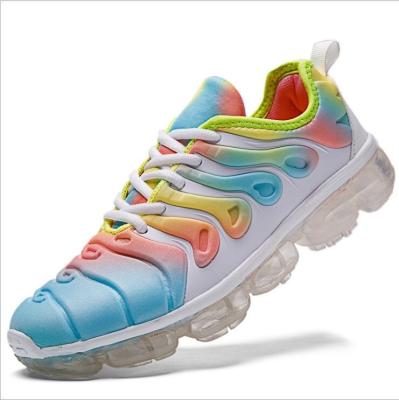 China Fashion Trend Fashion Colorful Rainbow Shoes Female Women Sneakers Sports Shoes for sale