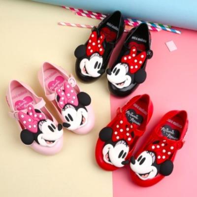 China Mini Melissa Children Jelly PVC Wrapped Plastic Minnie Sandals Girls Melissa Sandals Children Melissa Shoes for sale