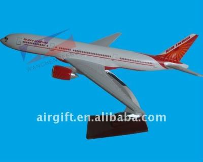 China Europe GOOD QUALITY BOEING B777 AIR INDIA SCALE MODEL FLAT MODEL AIRPLEN for sale