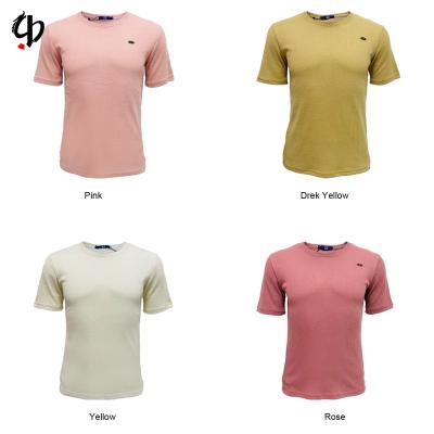 China Factory Direct Custom T-shirt Anti-wrinkle Printing Blank Square Cloth Wholesale Men's 100% Polyester Short Sleeve T-shirt for sale