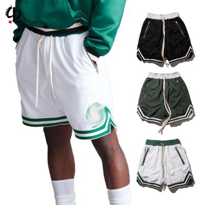 China Anti-wrinkle basketball pants polyester mesh hops quick-dry mens sports shorts hip basketball pants breathable for sale