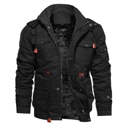 China 2021 Breathable Hot Sale Winter Plus Size Outdoor Varsity Windproof Pilot Coats Casual Fleece Jacket for sale