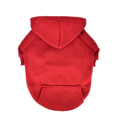 China New Designer Sustainable Puppy Winter Pet Clothes And Accessories Dog Sweater Warm Fashionable Hoodie for sale