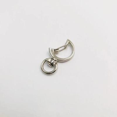 China Wholesale Hardware Accessories Manufacturer Metal Stain Hook Alloy Dog Crescent Buckle for sale