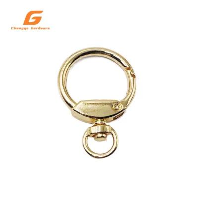 China New Fashion Metal Round Dog Buckle Bag Accessories Handbag Hardware for sale