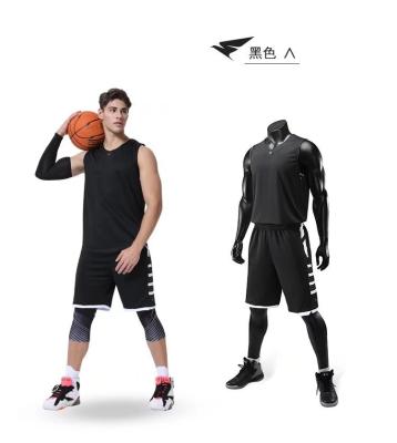 China New Design Antibacterial Printing Logo Bulk Highest Quality Basketball Training Tank Top Set Breathable Kids Men Basketball Uniform Tank Top for sale