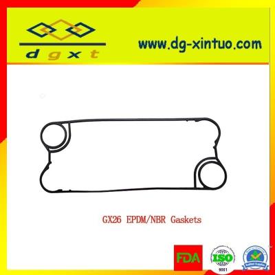 China Custom Tranter Plate Heat Exchanger Gasket model GX26 HEPDM for sale