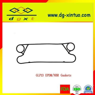 China Rubber Seals Replace Tranter Plate Heat Exchanger Gasket Model GLP13 EPDM for sale