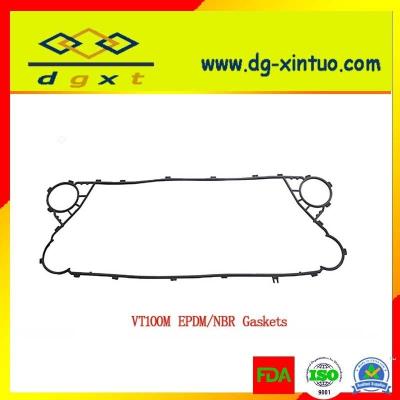 China GEA Vt100m Heat Exchanger Equivalent Parts EPDM Gaskets for sale