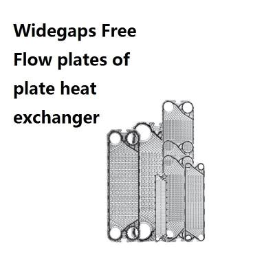 China DGXT SS316/0.8 HEAT EXCHANGER Plate for Free Flow Plate Heat Exchanger for sale