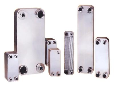 China AISI 316 Plates Copper Brazed Plate Heat Exchanger with Pressure Drop plate heat exchanger gaskets for sale