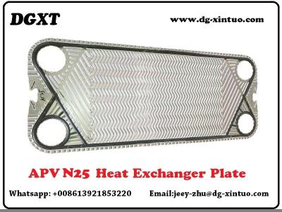 China DGXT N25 FREE FLOW PLATE REPLACEMENT HEAT EXCHANGER Stainless Steel/titanium PLATE FOR GASKET PLATE HEAT EXCHANGER for sale